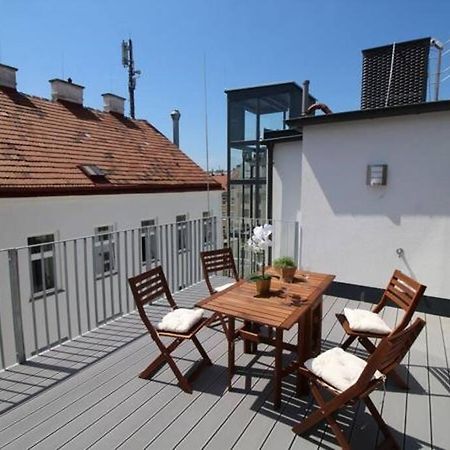 Luxury 2-Floor Rooftop Apartment With Terrace In The City Center Vídeň Exteriér fotografie